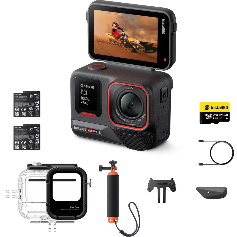 Ensemble de plongée Insta360 Ace Pro 2